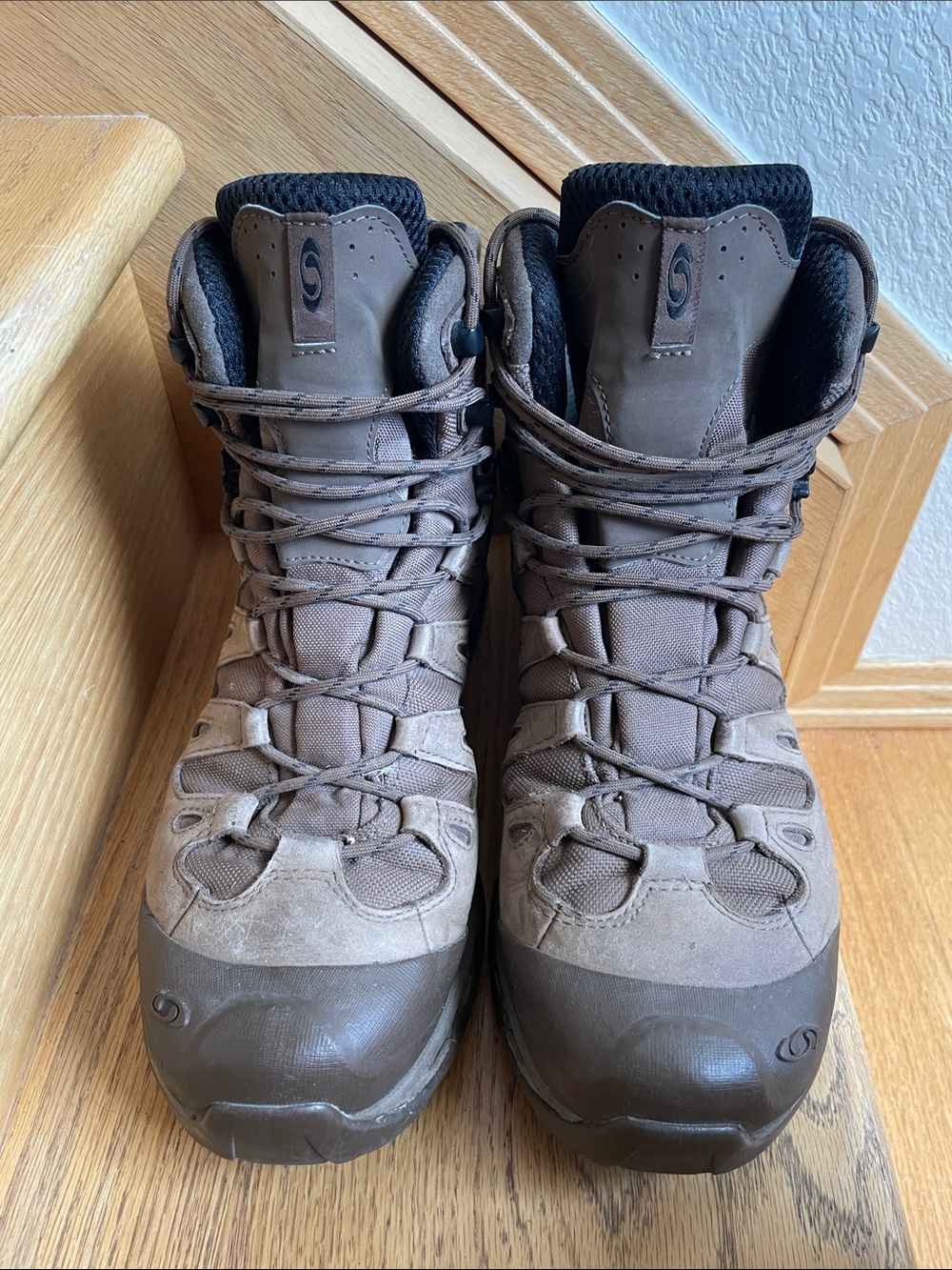 Salomon Quest 4D GTX Forces 2 Men's Brown Hiking Boots - Picture 3 of 4